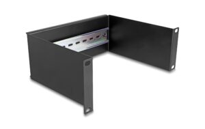 Delock 10 Hutschienenpanel 2 HE, schwarz kaufen Schweiz | Mediatech.ch