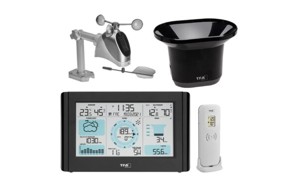 TFA Dostmann WEATHER PRO Funk-Wetterstation ohne Batterie, inkl. Sender kaufen | Mediatech.ch