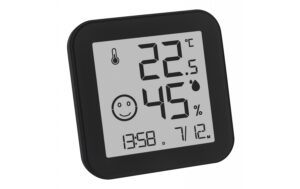 1423042 - Mediatech BLACK & WHITE Digitales Thermo-Hygrometer