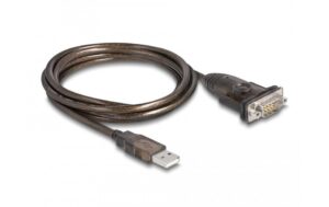 Delock Schnittstellenkabel Adapter USB auf RS-232 9 Pin Stecker mit Muttern 1,5 m kaufen | Mediatech.ch