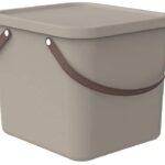 Rotho Aufbewahrungsbox C 40 l ALBULA Cappuccino