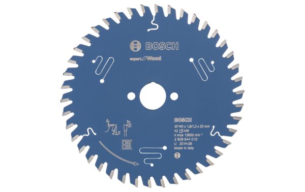 1424939 - Mediatech Bosch Professional Kreissägeblatt Expert for Wood 140 x 20 x 1,8 mm, 42