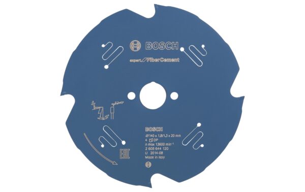 Bosch Professional Kreissägeblatt Expert for Fibre Cement 140 x 20 x 1,8 mm