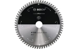 Bosch Professional Kreissägeblatt für Akku Standard for Alu, 216x2,2/1,6x30, 64Z