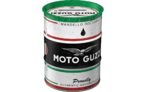 Nostalgic Art Spardose Moto Guzzi Metall, 9.3x11.7 cm (DxH)