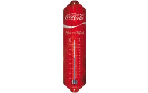 Nostalgic Art Thermometer Coca-Cola Metall, 28x6.5 cm, Celisus & Fahrenheit