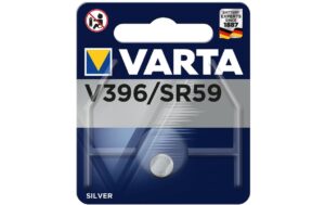 Varta  Knopfzellen, Uhrenbatterie 1,55 Volt, 1 Stück, V396/SR59