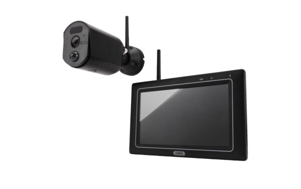 ABUS PPDF17000  EasyLook Überwachungsset 7“ Monitor mit 1 IR Funk-Aussenkamera