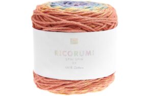 Rico Design Ricorumi Spin Spin earthy rainbow, 50 g, 115 m, 100 % CO