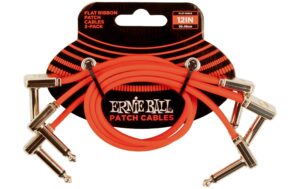 Ernie Ball 6403 Patchkabel flach, gew./gew., rot, 30 cm, 3er kaufen Schweiz | Mediatech.ch