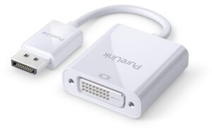 Purelink DisplayPort auf DVI Adapter, 10cm 1920x1200, iSerie, Farbe: weiss