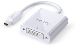 PureLink Mini DisplayPort auf DVI AD, 10cm 1920x1200, iSerie, Farbe: weiss