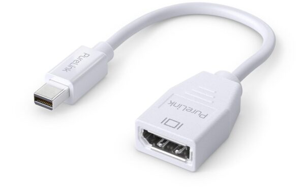 1433045 - Mediatech PureLink Mini Displayport auf DP AD, 10cm 4K60Hz, iSerie, Farbe: weiss kaufen Schweiz | Mediatech.ch