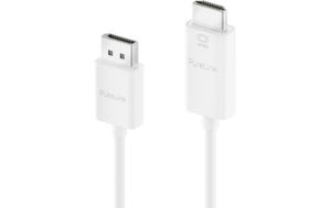 Purelink Displayport auf HDMI Kabel, 3m 4K60Hz, iSerie, Farbe: weiss kaufen Schweiz | Mediatech.ch