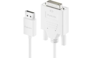 1433054 - Mediatech Purelink Displayport auf DVI Kabel, 3m 1920x1200, iSerie, Farbe: weiss kaufen Schweiz | Mediatech.ch
