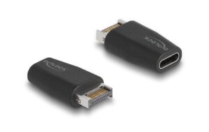Delock USB3.2 Key A zu USB-C Adapter Stecker zu Buchse, schwarz, bis zu 10 Gbps kaufen Schweiz | Mediatech.ch