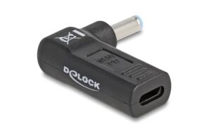 Delock USB-C zu HP 4.5x3.0mm Adapter Buchse zu Stecker 90°, gewinkelt kaufen Schweiz | Mediatech.ch