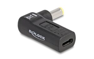 Delock USB-C zu Acer 5.5x1.7mm Adapter Buchse zu Stecker 90°, gewinkelt kaufen Schweiz | Mediatech.ch