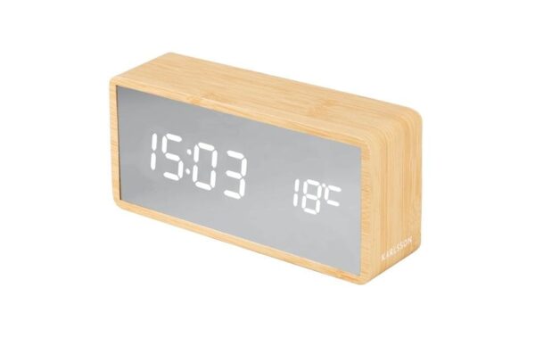 KARLSSON Wecker Copper, Natur 15x7x4.5 cm (BxHxT), Exkl. 3 xAAA Batterien kaufen Schweiz | Mediatech.ch
