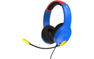 1437377 - Mediatech PDP Airlite Headset Mario NSW Wired 3.5mm Klinker, Stereo, Rot/Blau kaufen Schweiz | Mediatech.ch