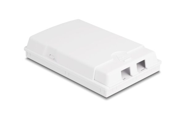 1438411 - Mediatech Delock LWL Anschlussdose zur Wandmontage Für 2x SC Simplex/ LC Duplex, 130x84x24mm kaufen Schweiz | Mediatech.ch