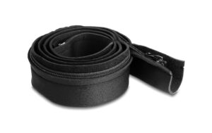 Delock Kabelschlauch Neopren flexibel mit Reissverschluss, 1.5mx100mm, schwarz