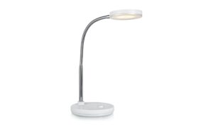 1439959 - Mediatech Markslöjd MARKSLOJD FLEX Tischleuchte Weiss/Chrom inkl. LED 5W 300lm 3000K, Ein-/Ausschalter kaufen | Mediatech.ch