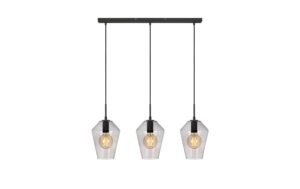 Markslöjd MARKSLOJD RETRO Pendelleuchte Schwarz/Smoke exkl. 3x E27 max. 60W kaufen | Mediatech.ch