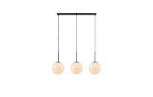 MARKSLOJD DIONE Pendelleuchte Weiss/Schwarz exkl. 3x E14 max. 40W, L 105cm