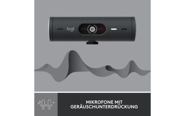 Logitech Webcam Brio 500 graphite