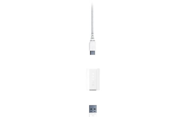 Razer DeathAdder V3 Pro white USB, 30'00DPI 2 m