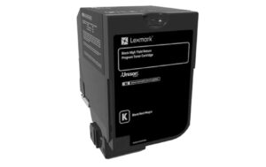 Lexmark Toner schwarz, 25000 S. 84C2HK0,  CX725de, CX725dhe, CX725dthe