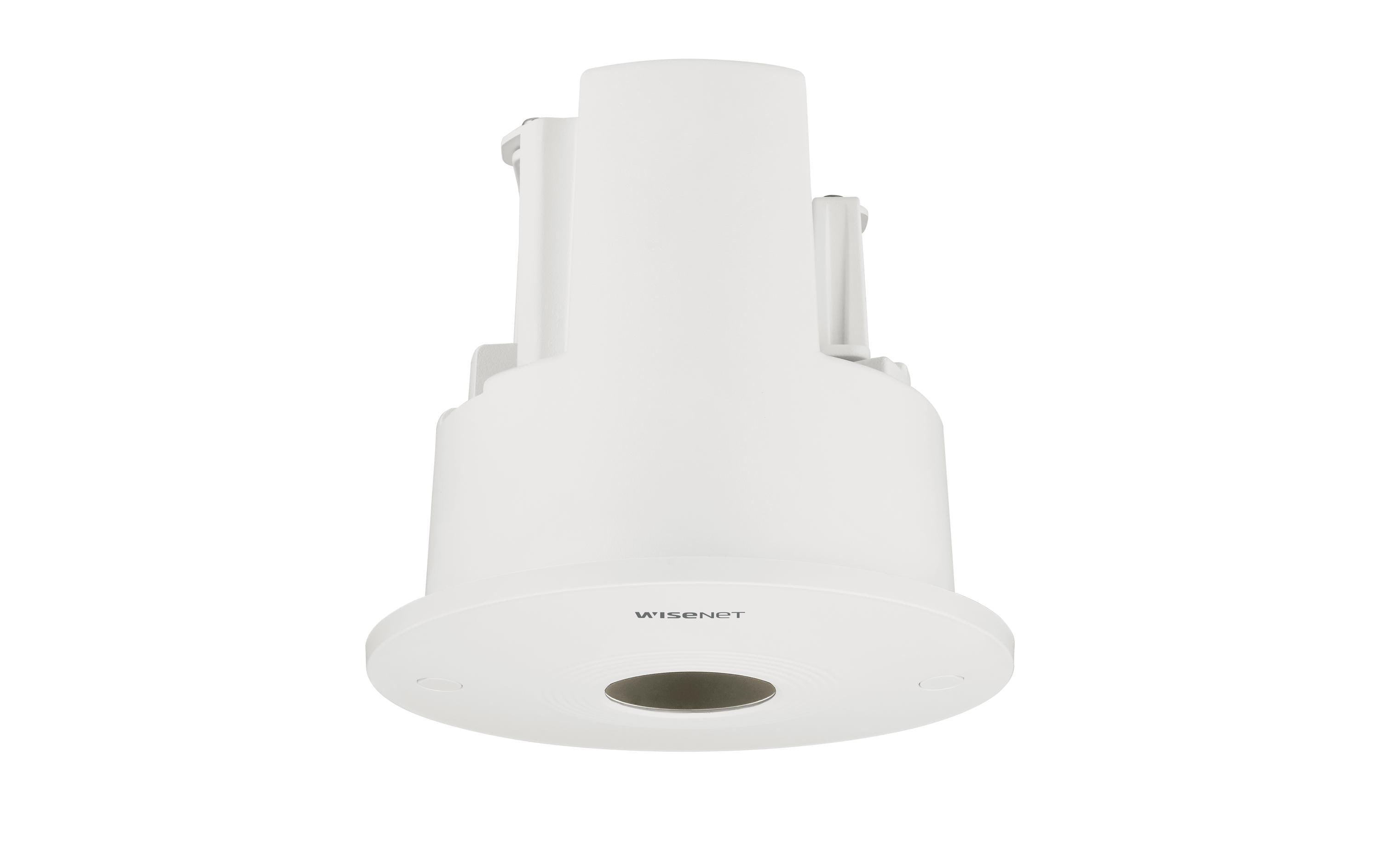 1444609_2 - Mediatech Hanwha Einbaugehäuse SHD-1128FPW weiss, RAL9003