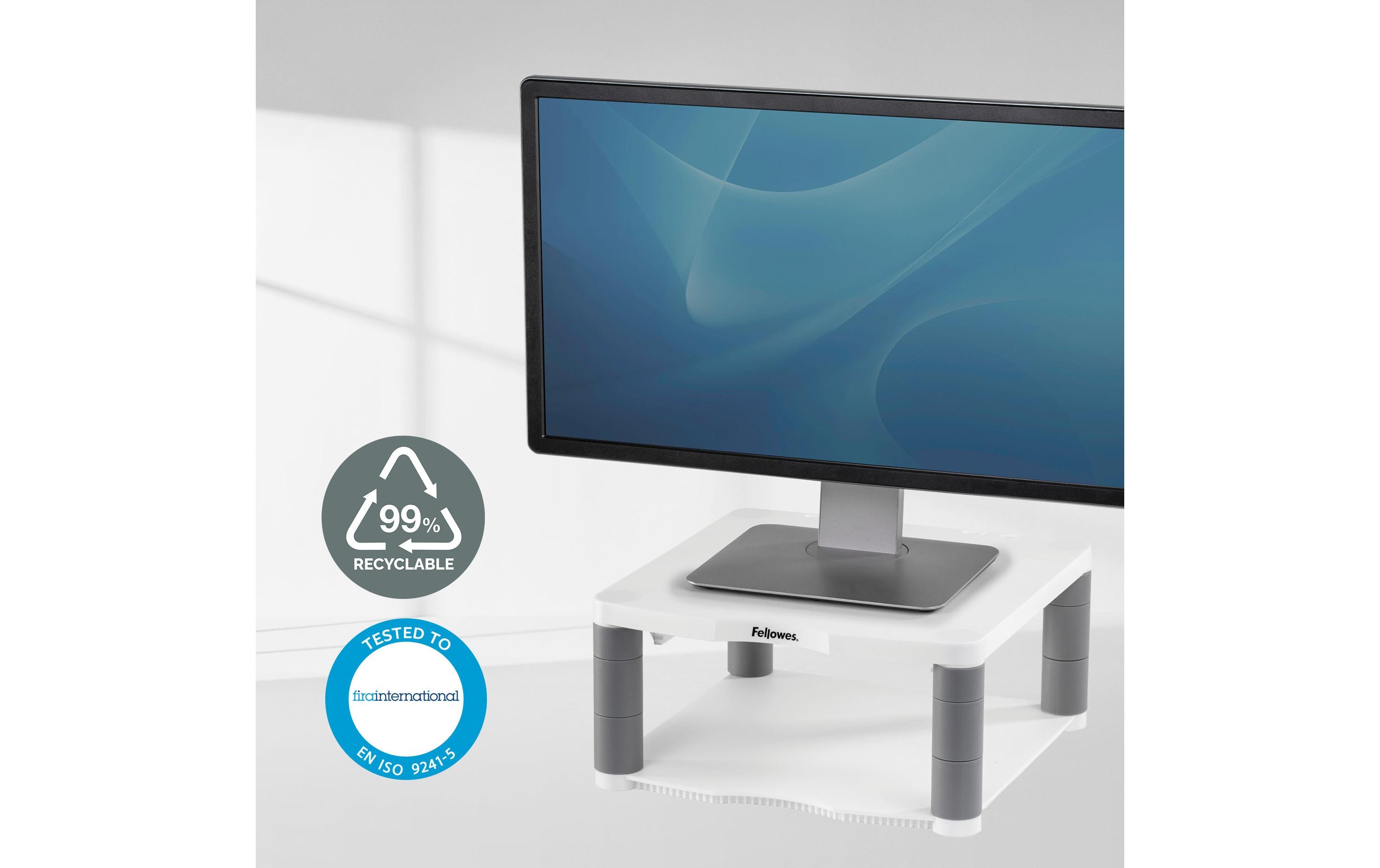 144481_7 - Mediatech Fellowes Premium Monitor Ständer Graphit
