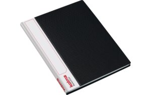 Kolma Sichtbuch Selection A5 mit 20 Taschen, scharz, Recycing