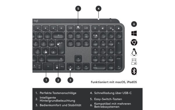Logitech MX Keys Combo for Business 2.Gen Logi Bolt