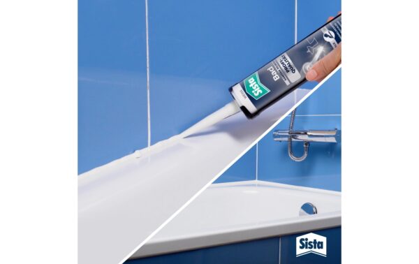 SISTA Bad Profi-Qualität Silikon weiss 280g