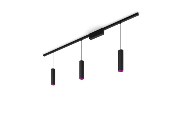 Philips Hue Perifo Bais-Set 3er Pendelleuchte, schwarz