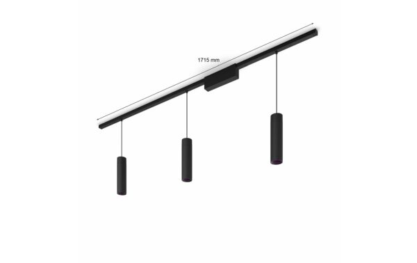 Philips Hue Perifo Bais-Set 3er Pendelleuchte, schwarz