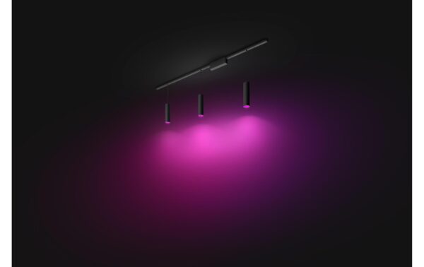 Philips Hue Perifo Bais-Set 3er Pendelleuchte, schwarz