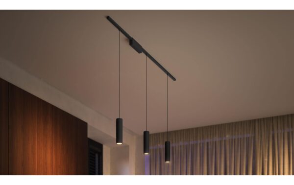 Philips Hue Perifo Bais-Set 3er Pendelleuchte, schwarz