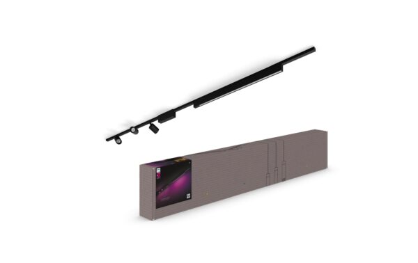Philips Hue Perifo Bais-Set 3x Spot + Lightbar, schwarz