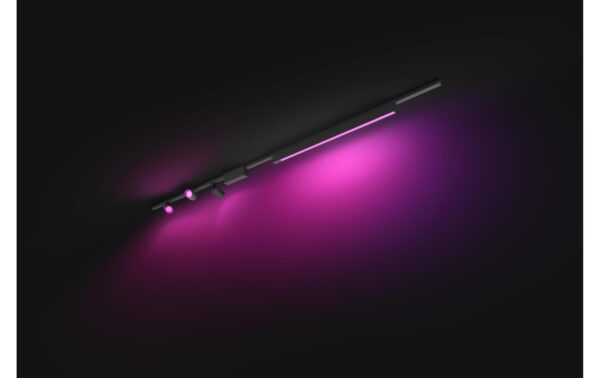 Philips Hue Perifo Bais-Set 3x Spot + Lightbar, schwarz