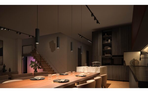 Philips Hue Perifo Bais-Set 3x Spot + Lightbar, schwarz