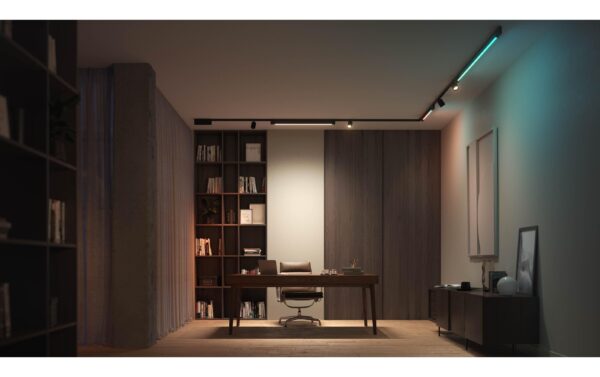 Philips Hue Perifo Bais-Set 3x Spot + Lightbar, schwarz
