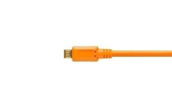 1450692_1 - Mediatech USB 2.0 to Micro-B 5-Pin, 4.6m, Orange Wireless Tethering System