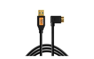 1450698 - Mediatech USB 3.0 to Micro-B Right Angle,4.6m, Bla Wireless Tethering System