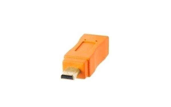 USB 2.0 to Mini-B 8-Pin, 4.6m, Orange Wireless Tethering System