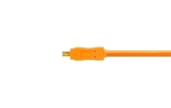 USB 2.0 to Mini-B 8-Pin, 4.6m, Orange Wireless Tethering System