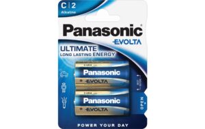 Panasonic Alkaline EVOLTA Type C 2 Stück 1,5 Volt, LR14